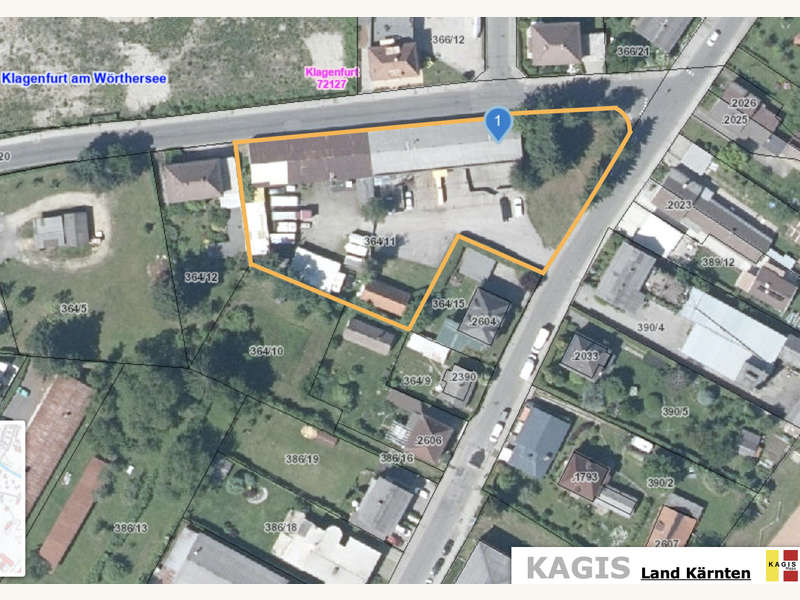 Grundstück in Klagenfurt am Wörthersee