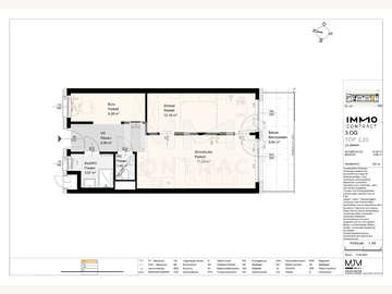 Dachgeschosswohnung in Stockerau
