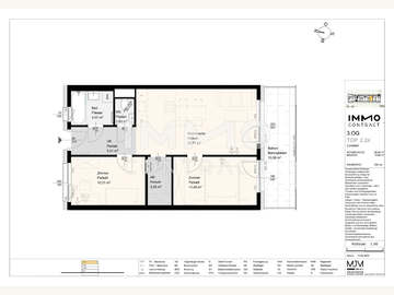 Dachgeschosswohnung in Stockerau