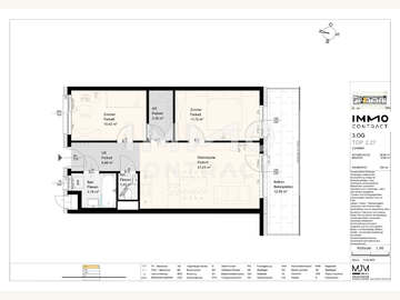 Dachgeschosswohnung in Stockerau
