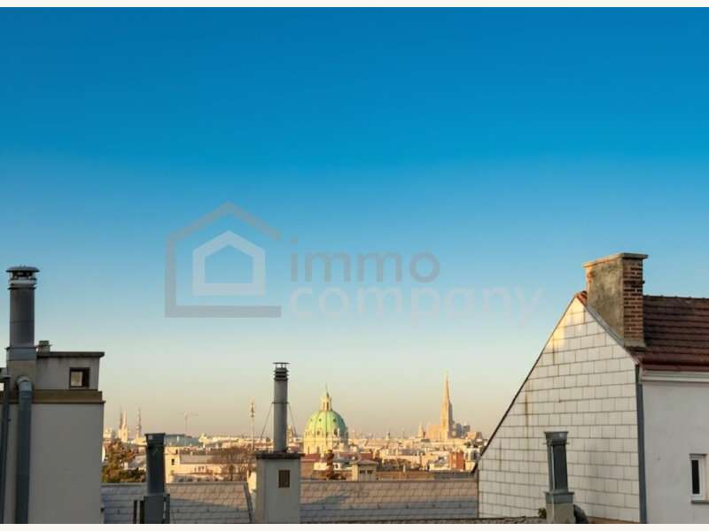 Dachgeschosswohnung in 1040 Wien 