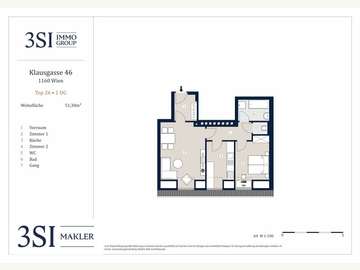Dachgeschosswohnung in Wien Bild 12