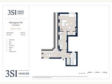 Dachgeschosswohnung in Wien Bild 12