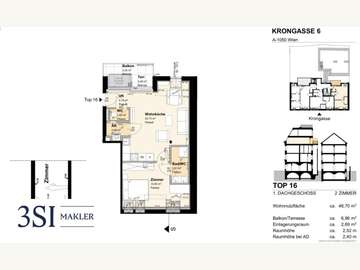 Dachgeschosswohnung in Wien Bild 09